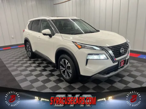 White 2023 Nissan Rogue SV for sale in Bridgeport, NY