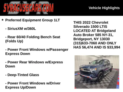 More photos of 2022 Chevrolet Silverado 1500 LT at Bridgeland Auto Brokers, NY