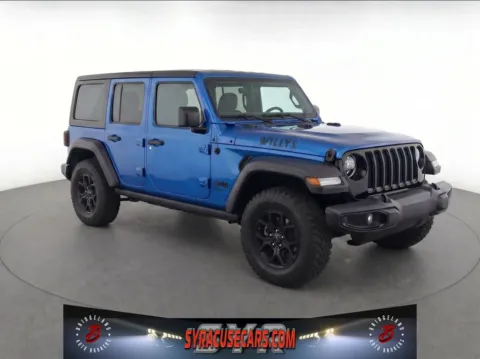 Gray 2024 Jeep Wrangler Willys for sale in Bridgeport, NY