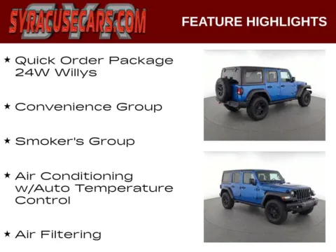 More photos of 2024 Jeep Wrangler Willys at Bridgeland Auto Brokers, NY