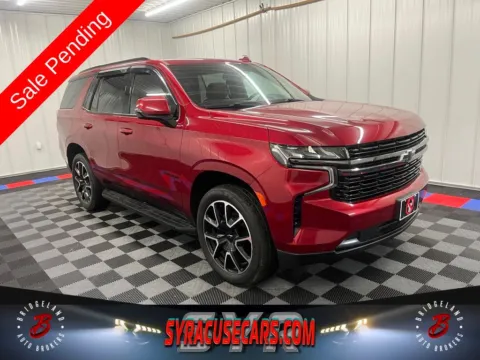Red 2021 Chevrolet Tahoe RST for sale in Bridgeport, NY