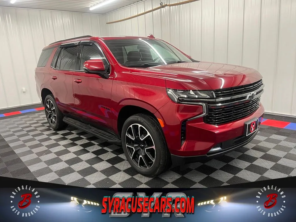 Red 2021 Chevrolet Tahoe RST for sale in Bridgeport, NY