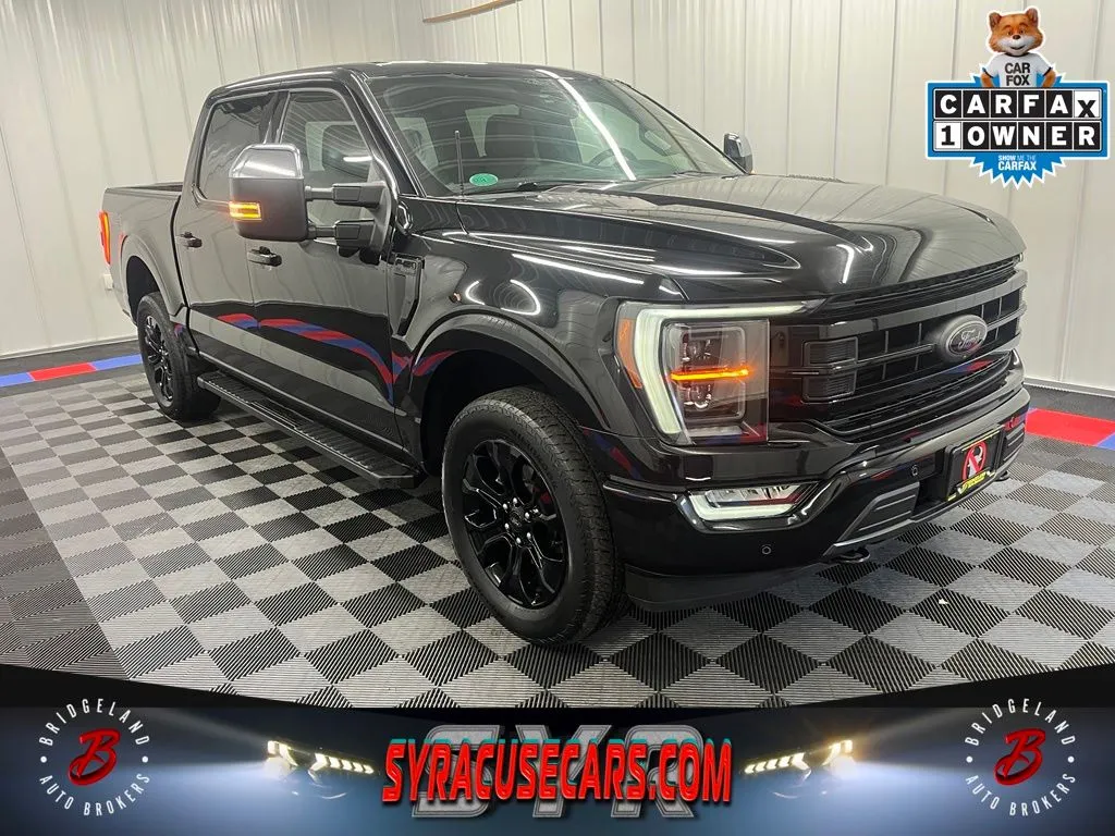 Black 2022 Ford F-150 Lariat for sale in Bridgeport, NY