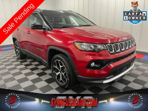 Red 2025 Jeep Compass Limited for sale in Bridgeport, NY