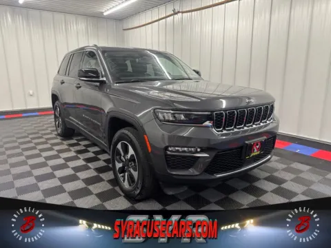 Gray 2024 Jeep Grand Cherokee 4xe for sale in Bridgeport, NY