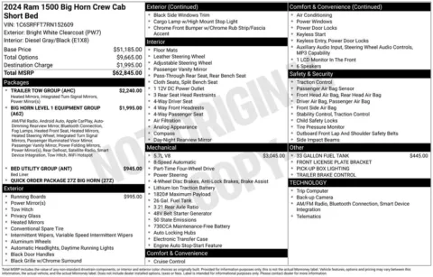 Photos of 2024 Ram 1500 Big Horn/Lone Star for sale in Bridgeport, NY at Bridgeland Auto Brokers