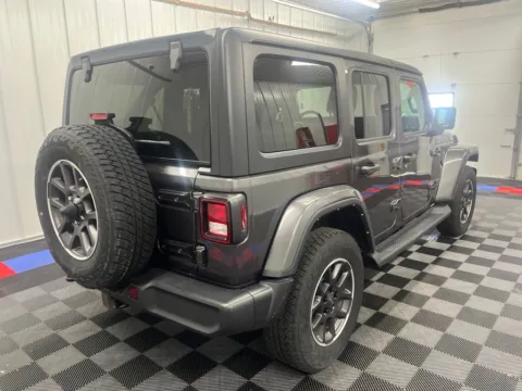 Photos of 2021 Jeep Wrangler Unlimited Sahara 80th Anniversary Edition for sale in Bridgeport, NY at Bridgeland Auto Brokers