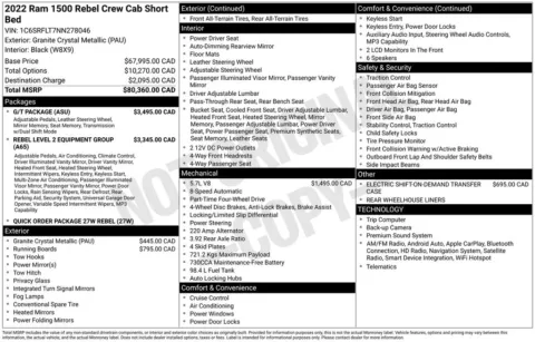 Photos of 2022 Ram 1500 Rebel for sale in Bridgeport, NY at Bridgeland Auto Brokers