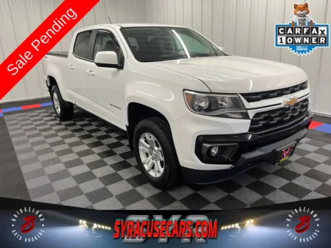 White 2022 Chevrolet Colorado LT for sale in Bridgeport, NY