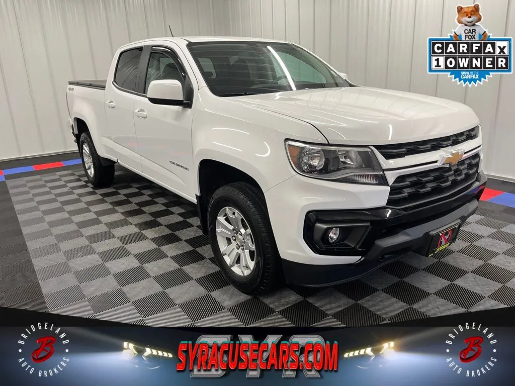 White 2022 Chevrolet Colorado LT for sale in Bridgeport, NY