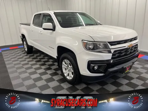 White 2022 Chevrolet Colorado LT for sale in Bridgeport, NY