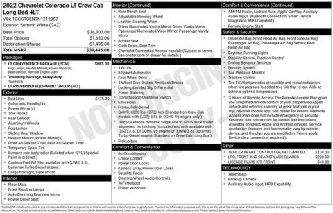 Photos of 2022 Chevrolet Colorado LT for sale in Bridgeport, NY at Bridgeland Auto Brokers