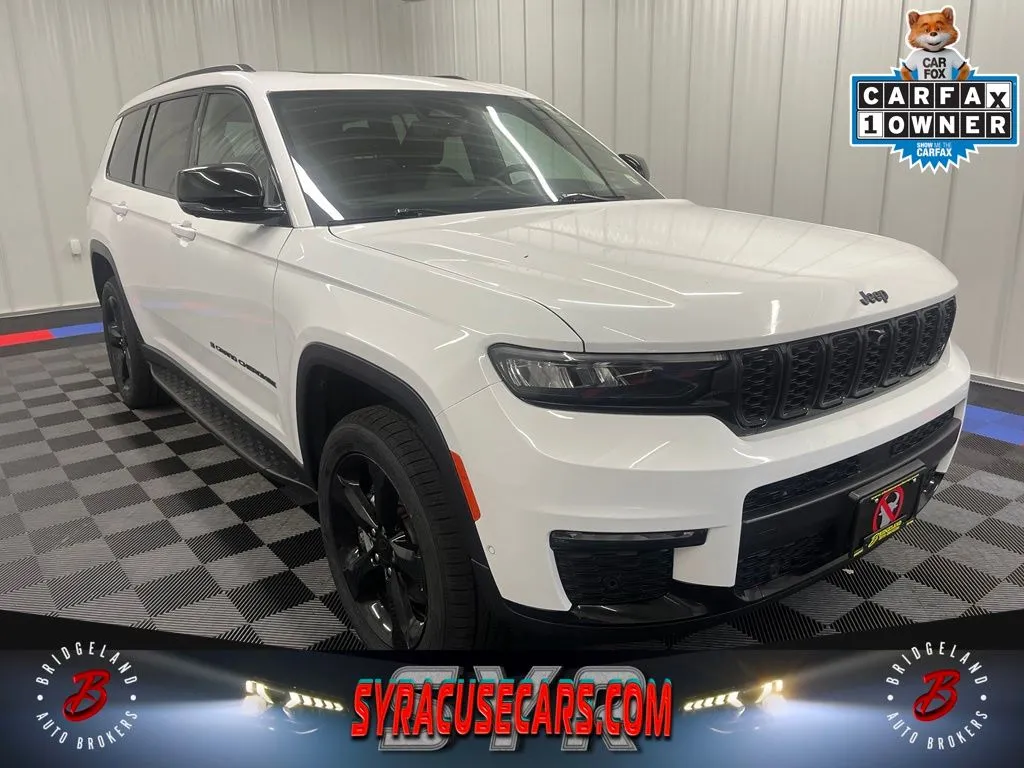 White 2024 Jeep Grand Cherokee L Limited for sale in Bridgeport, NY