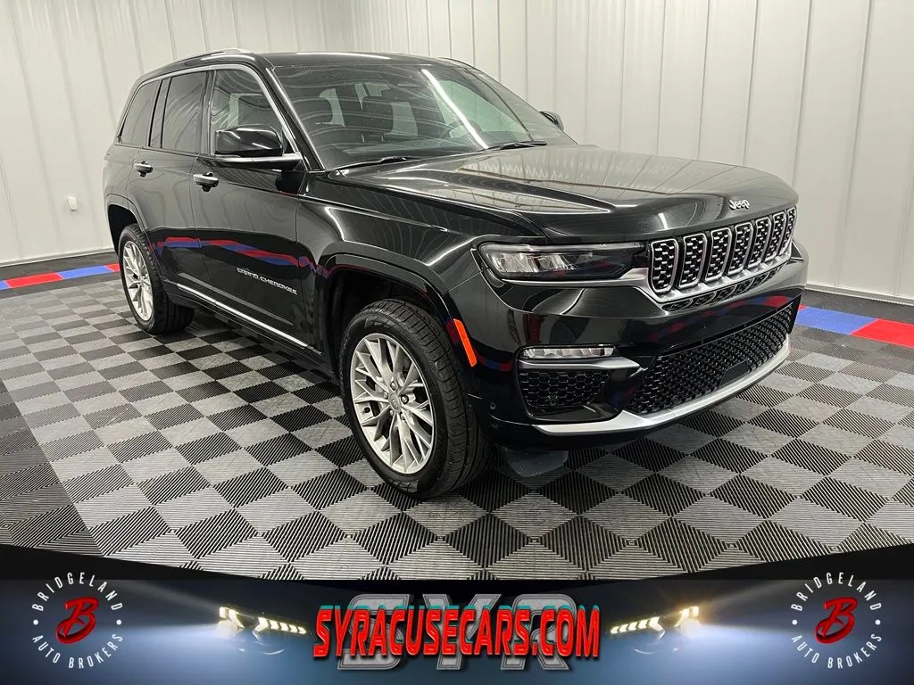 Black 2024 Jeep Grand Cherokee Summit for sale in Bridgeport, NY