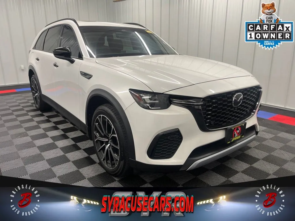White 2025 Mazda CX-70 PHEV Premium Plus for sale in Bridgeport, NY