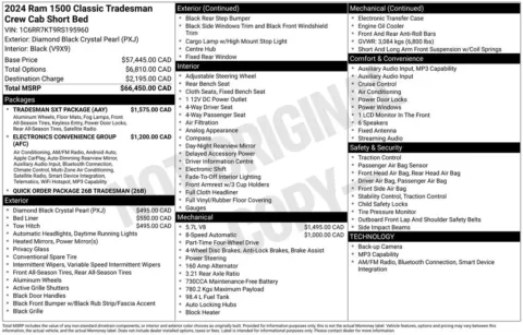 Photos of 2024 Ram 1500 Classic Tradesman for sale in Bridgeport, NY at Bridgeland Auto Brokers