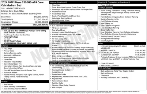 Photos of 2024 GMC Sierra 2500HD AT4 for sale in Bridgeport, NY at Bridgeland Auto Brokers