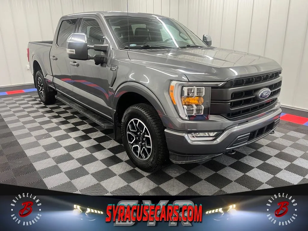 Gray 2022 Ford F-150 Lariat for sale in Bridgeport, NY