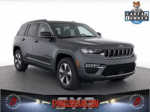 Gray 2022 Jeep Grand Cherokee 4xe for sale in Bridgeport, NY