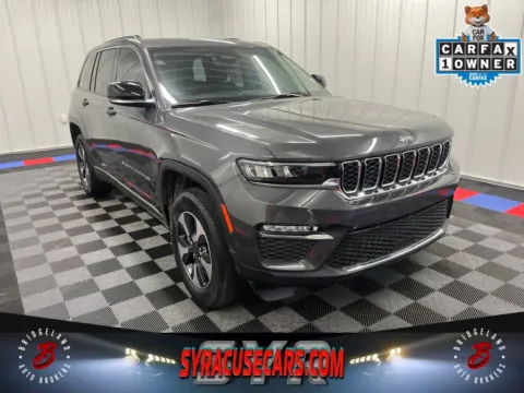 Gray 2022 Jeep Grand Cherokee 4xe for sale in Bridgeport, NY