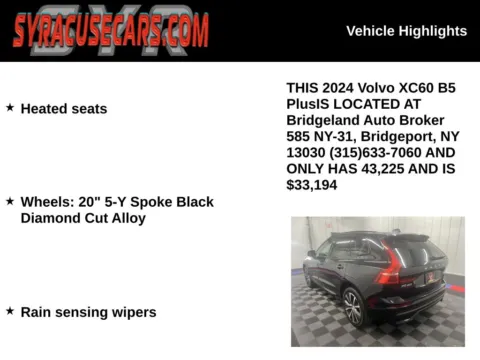 More photos of 2024 Volvo XC60 B5 Plus Dark Theme at Bridgeland Auto Brokers, NY