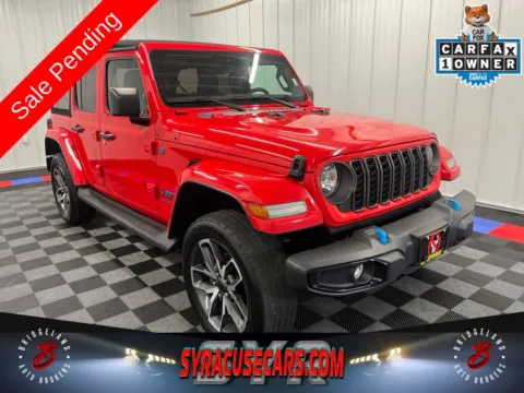 Red 2024 Jeep Wrangler Sport S 4xe for sale in Bridgeport, NY