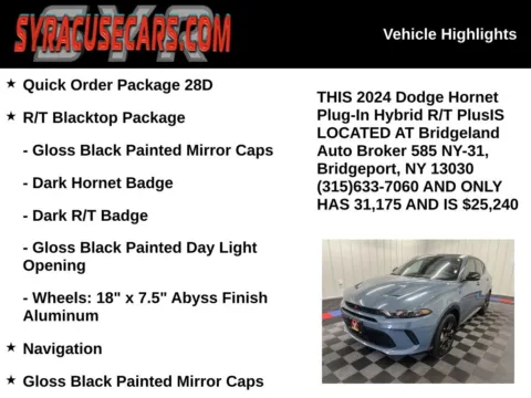 More photos of 2024 Dodge Hornet R/T Plus at Bridgeland Auto Brokers, NY