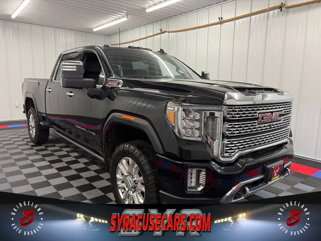 Black 2021 GMC Sierra 2500 HD Denali for sale in Bridgeport, NY