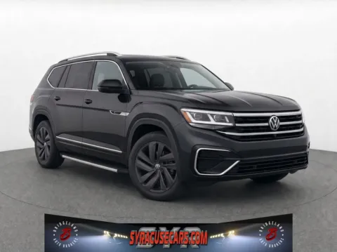 Black 2023 Volkswagen Atlas 3.6L V6 SEL Premium R-Line for sale in Bridgeport, NY