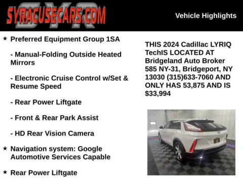 More photos of 2024 Cadillac LYRIQ Tech at Bridgeland Auto Brokers, NY