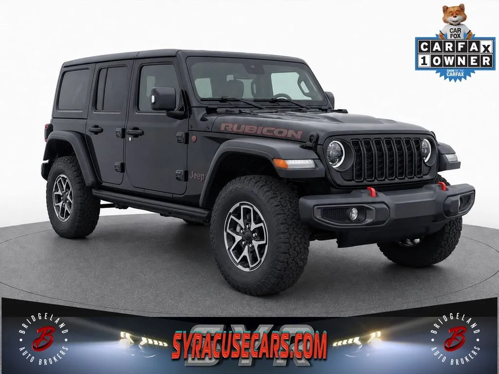 Black 2026 Jeep Wrangler Rubicon for sale in Bridgeport, NY