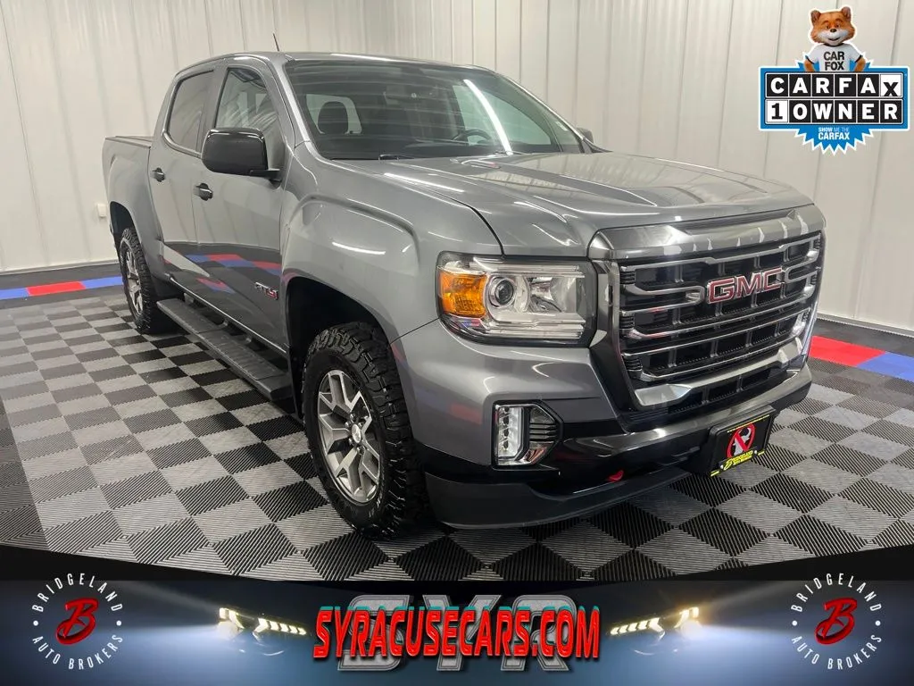 Gray 2022 GMC Canyon AT4 w/Leather for sale in Bridgeport, NY