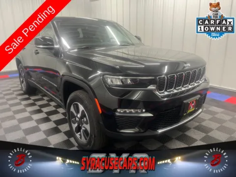 Black 2023 Jeep Grand Cherokee 4xe for sale in Bridgeport, NY