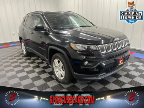 Black 2022 Jeep Compass Latitude for sale in Bridgeport, NY