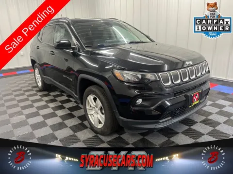 Black 2022 Jeep Compass Latitude for sale in Bridgeport, NY