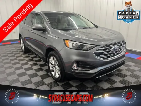 Gray 2024 Ford Edge Titanium for sale in Bridgeport, NY