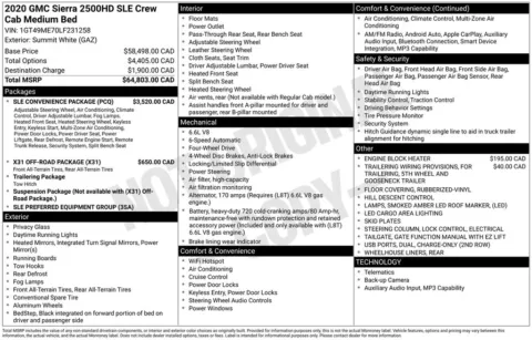 Photos of 2020 GMC Sierra 2500 HD SLE for sale in Bridgeport, NY at Bridgeland Auto Brokers