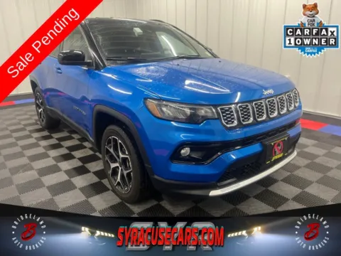 Blue 2025 Jeep Compass Limited for sale in Bridgeport, NY