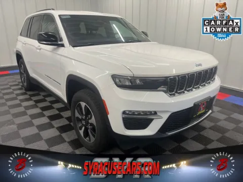 White 2024 Jeep Grand Cherokee 4xe for sale in Bridgeport, NY