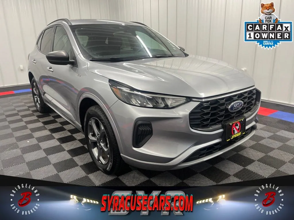 Silver 2024 Ford Escape ST-Line for sale in Bridgeport, NY