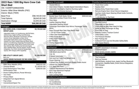 Photos of 2022 Ram 1500 Big Horn/Lone Star for sale in Bridgeport, NY at Bridgeland Auto Brokers