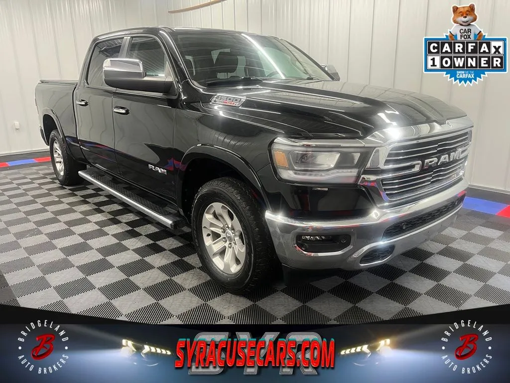 Black 2021 Ram 1500 Laramie for sale in Bridgeport, NY