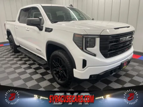 White 2024 GMC Sierra 1500 Elevation for sale in Bridgeport, NY