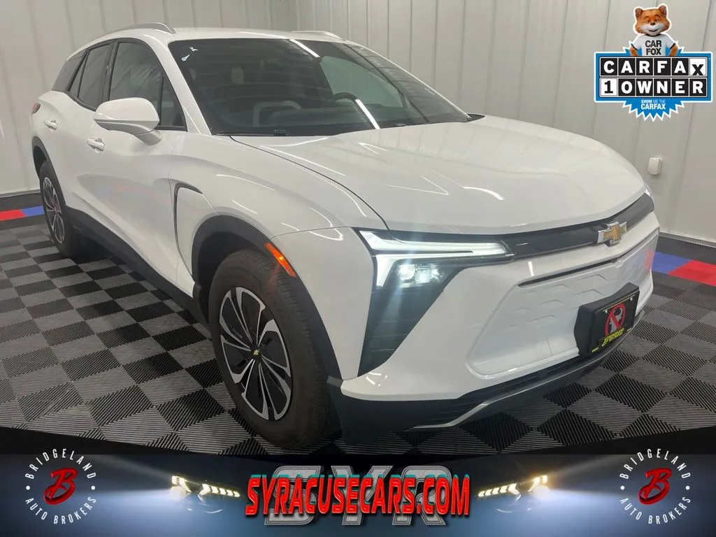 White 2024 Chevrolet Blazer EV LT for sale in Bridgeport, NY