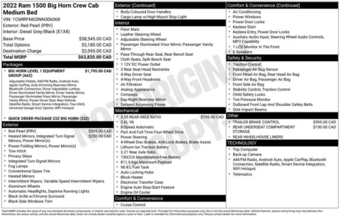 Photos of 2022 Ram 1500 Big Horn/Lone Star for sale in Bridgeport, NY at Bridgeland Auto Brokers