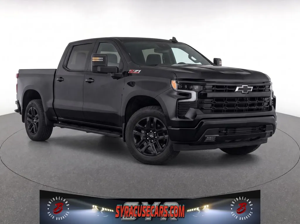Black 2024 Chevrolet Silverado 1500 RST for sale in Bridgeport, NY