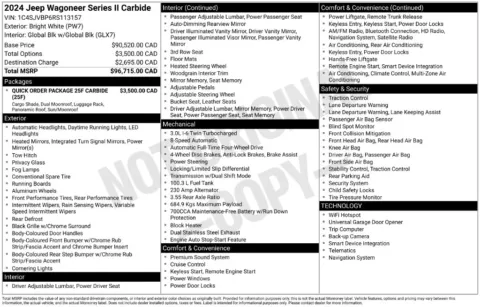 Photos of 2024 Jeep Wagoneer Series II for sale in Bridgeport, NY at Bridgeland Auto Brokers