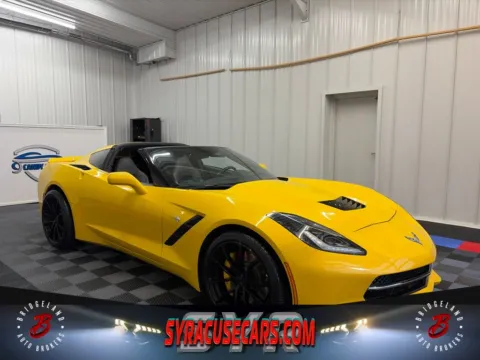 Yellow 2015 Chevrolet Corvette Stingray Z51 for sale in Bridgeport, NY