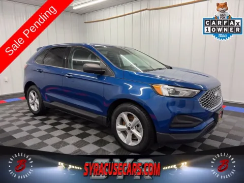 Blue 2024 Ford Edge SE for sale in Bridgeport, NY