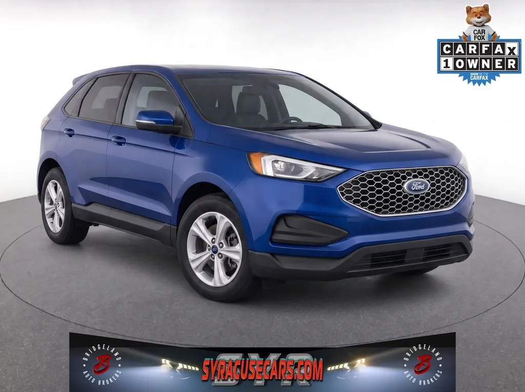 Blue 2024 Ford Edge SE for sale in Bridgeport, NY